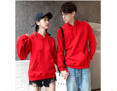 QB-插肩袖连帽套头卫衣